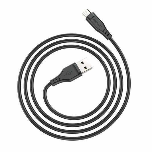 Acefast C3-09 USB-A to Micro USB TPE Cable (1.2M) White