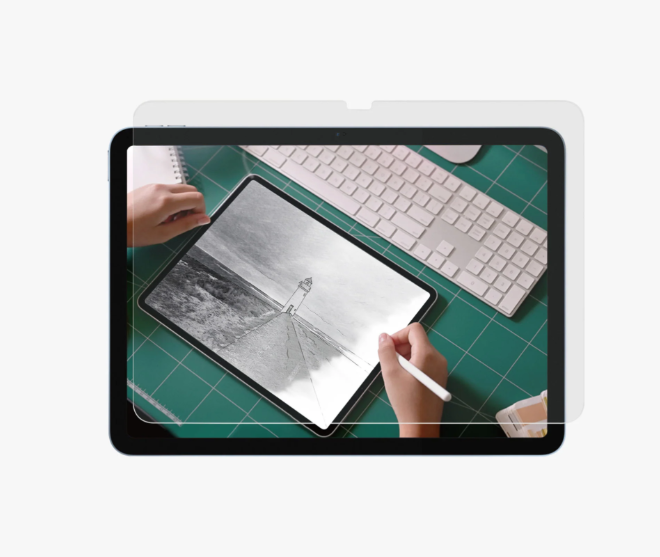 Anank 3D Paper Like Glass for Ipad Mini 6/ Mini 7 Clear