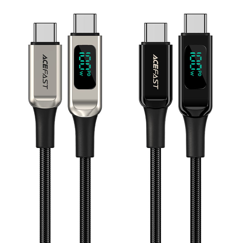 Acefast C6-03 USB-C to USB-C Digital Display Braided Cable (2M)