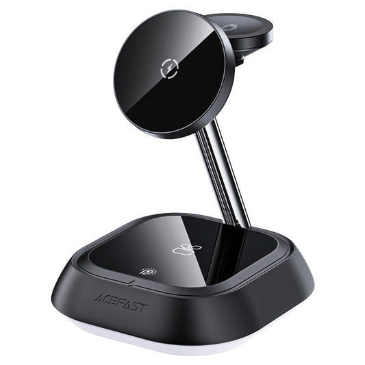 Acefast E16 Desktop 3-in-1 Wireless charging holder black