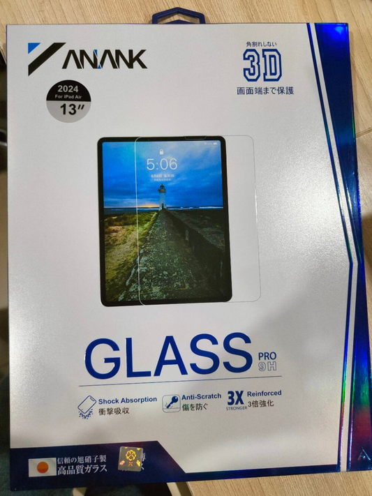 Anank 3D Glass fo iPad Air 6/ Air 7 Clear