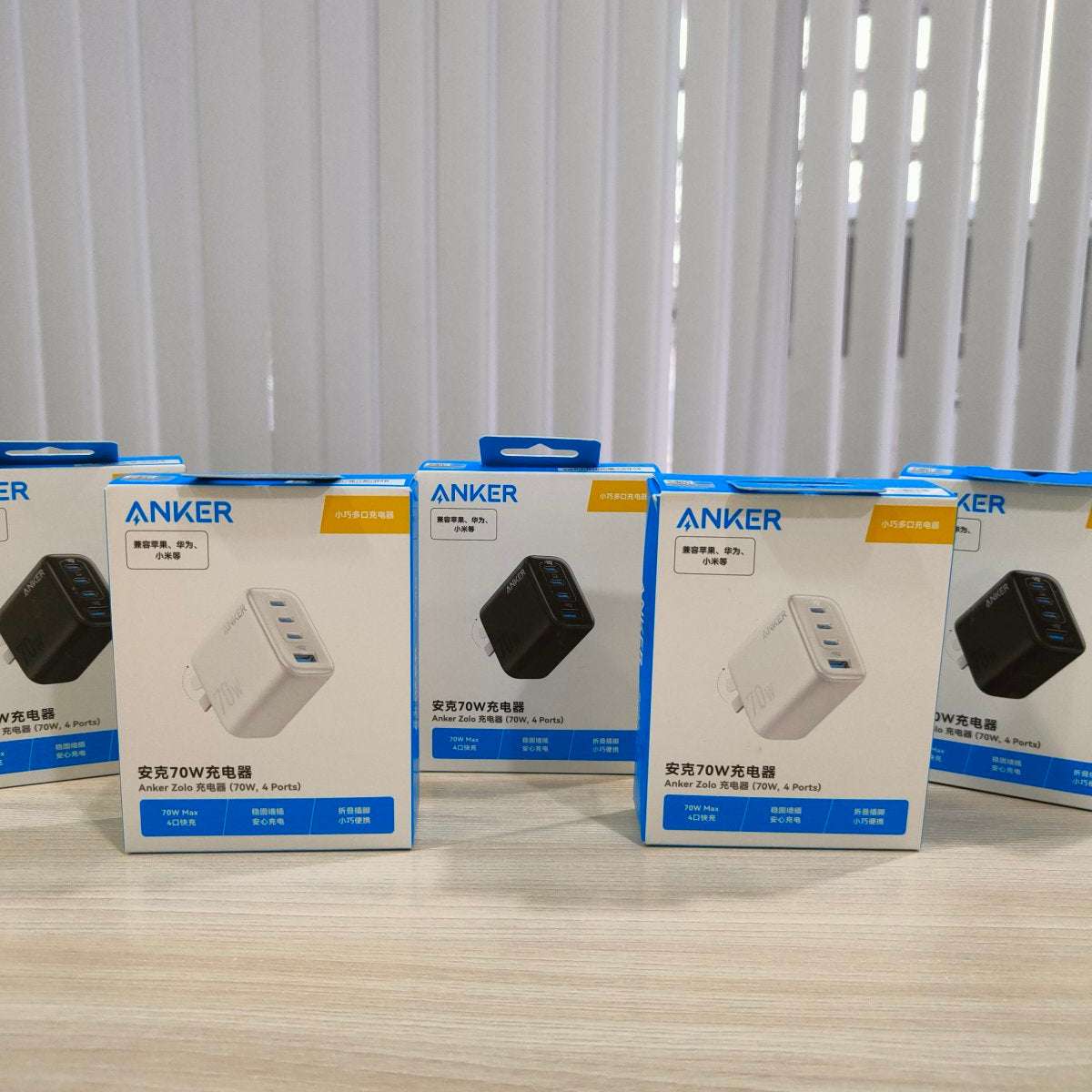 Anker Zolo 70W 4-Port Charger (A121CP)