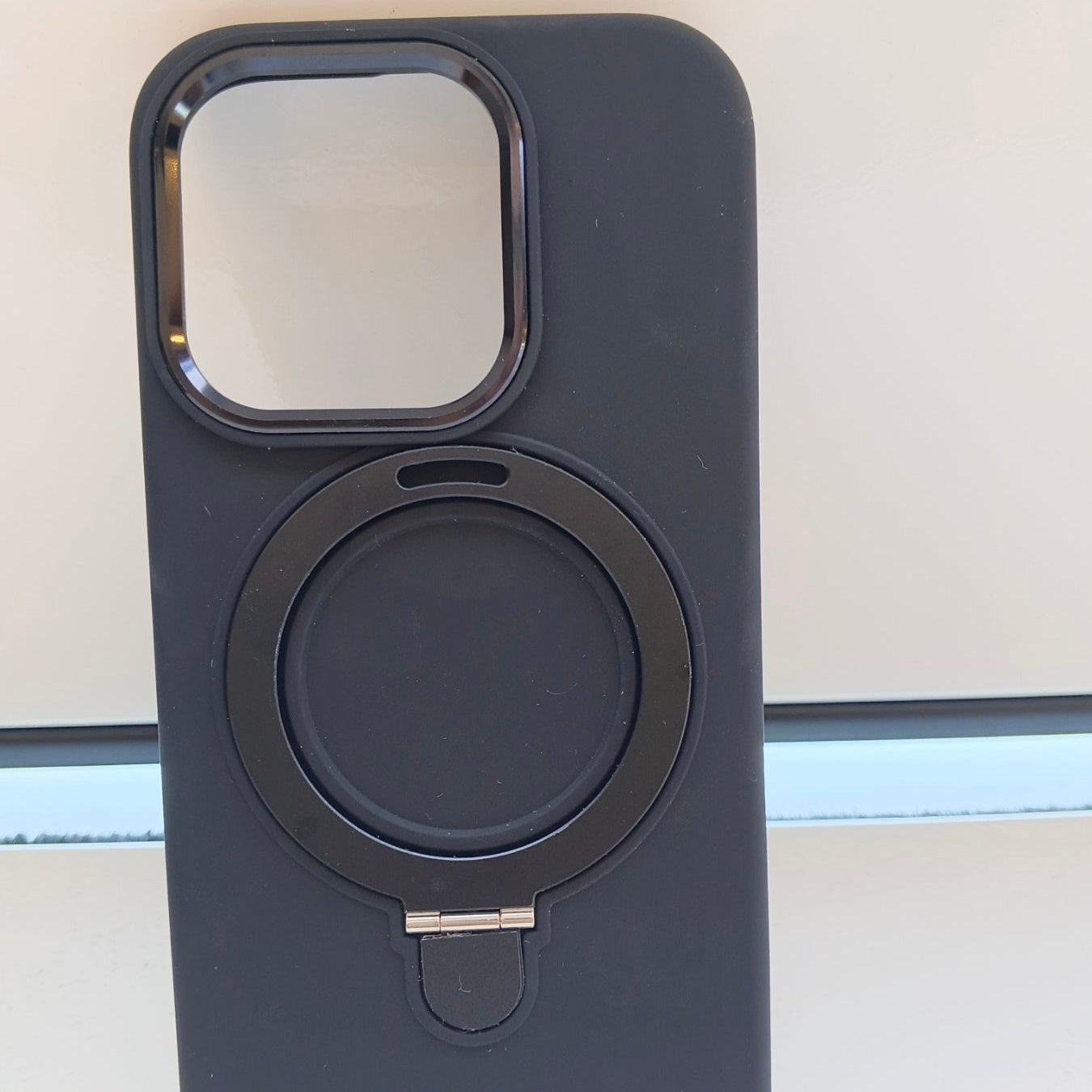 Goospery Magsafe Standing Silicone Case for iPhone 15 Pro