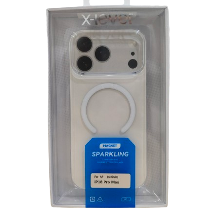 X-Level Sparkling Case for Iphone 17 Pro/ Pro Max/18 Pro / Pro Max