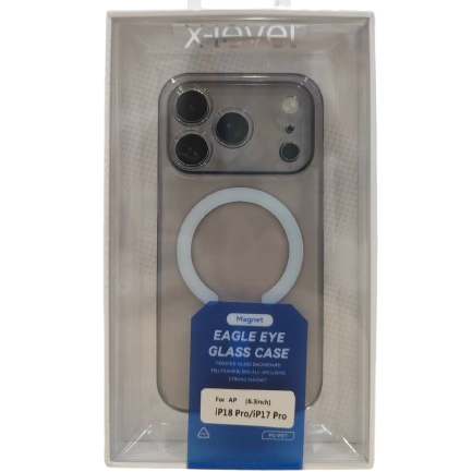 X-Level Eagle Eye Glass Case for iPhone 17 Pro/18 Pro