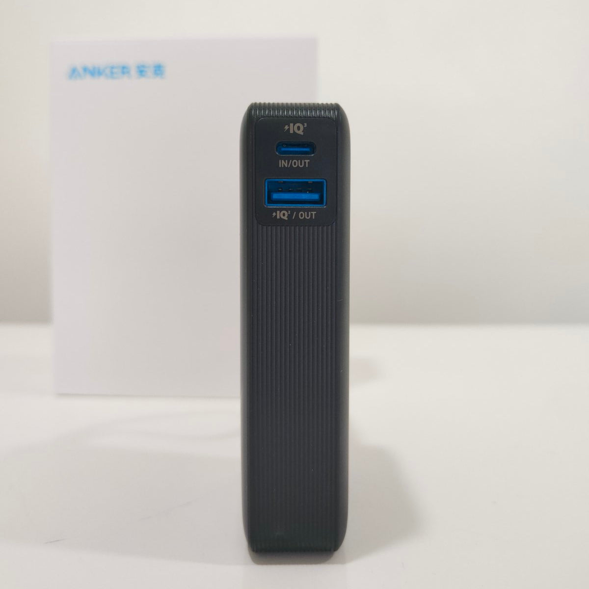 Anker 10000 mAh Nano Powerbank with Built-in Usb-c Cable (A1259) Black