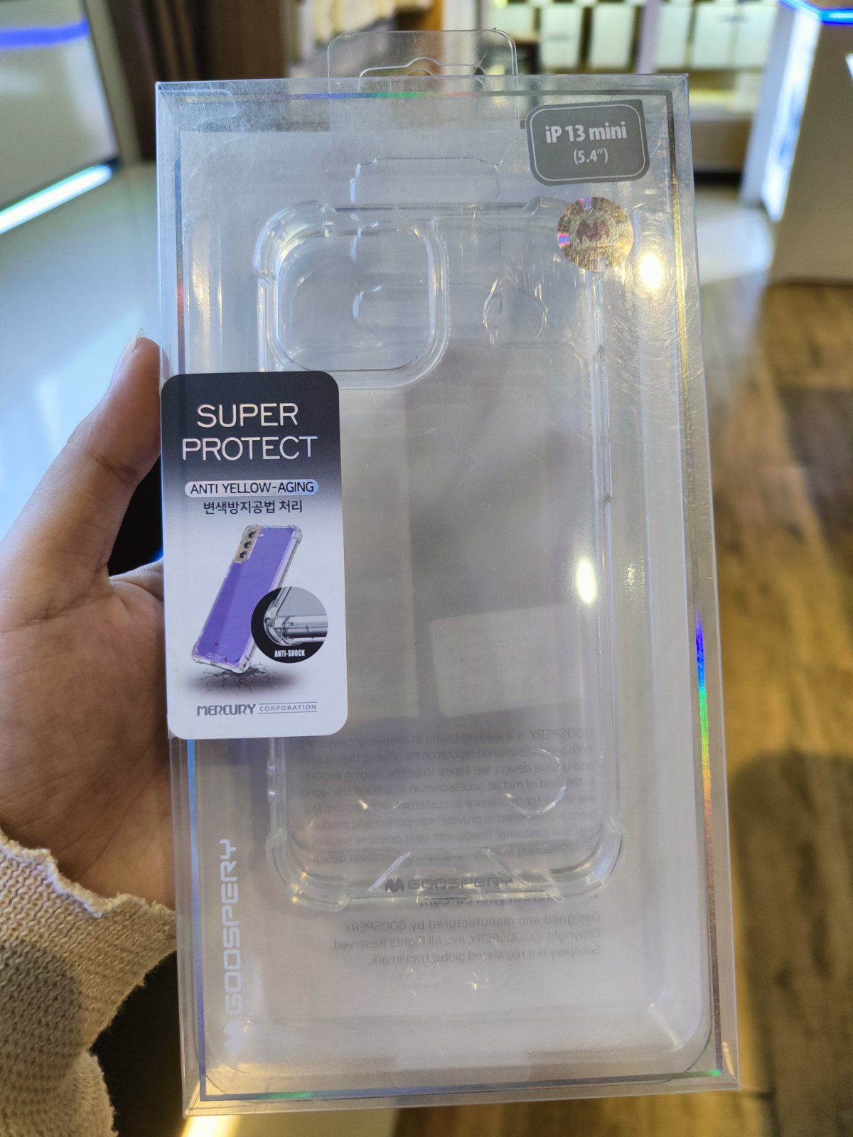 Goospery Super Protect Case for iPhone 13 Series Clear