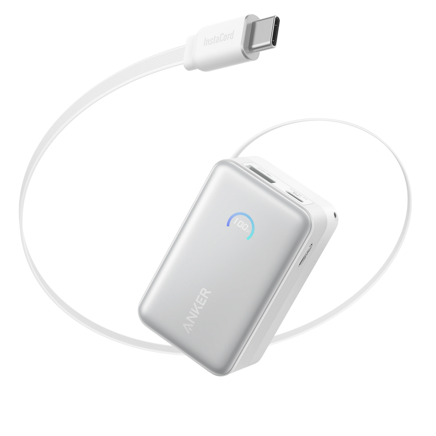 Anker Nano 10000 mAh 45W Powerbank with Built-in Cable (A1638)