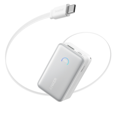 Anker Nano 10000 mAh 45W Powerbank with Built-in Cable (A1638)