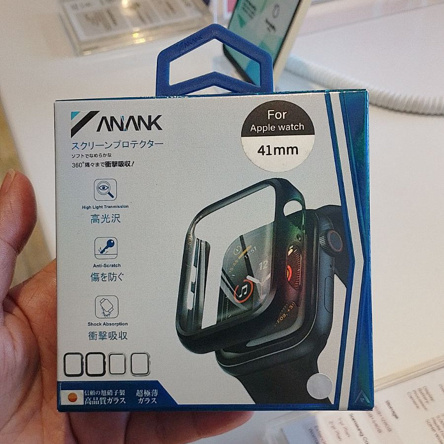 Anank 9H Curved Full Glass for Apple Watch 41MM