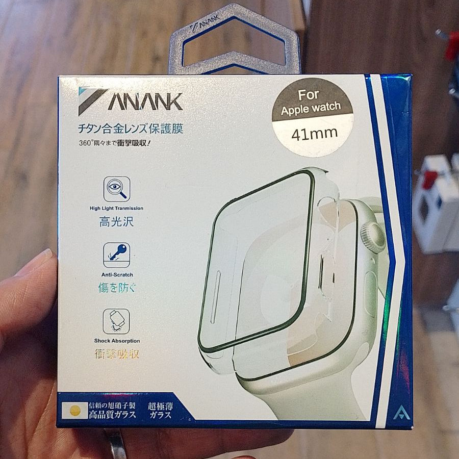 Anank 9H Curved Full Glass for Apple Watch 41MM