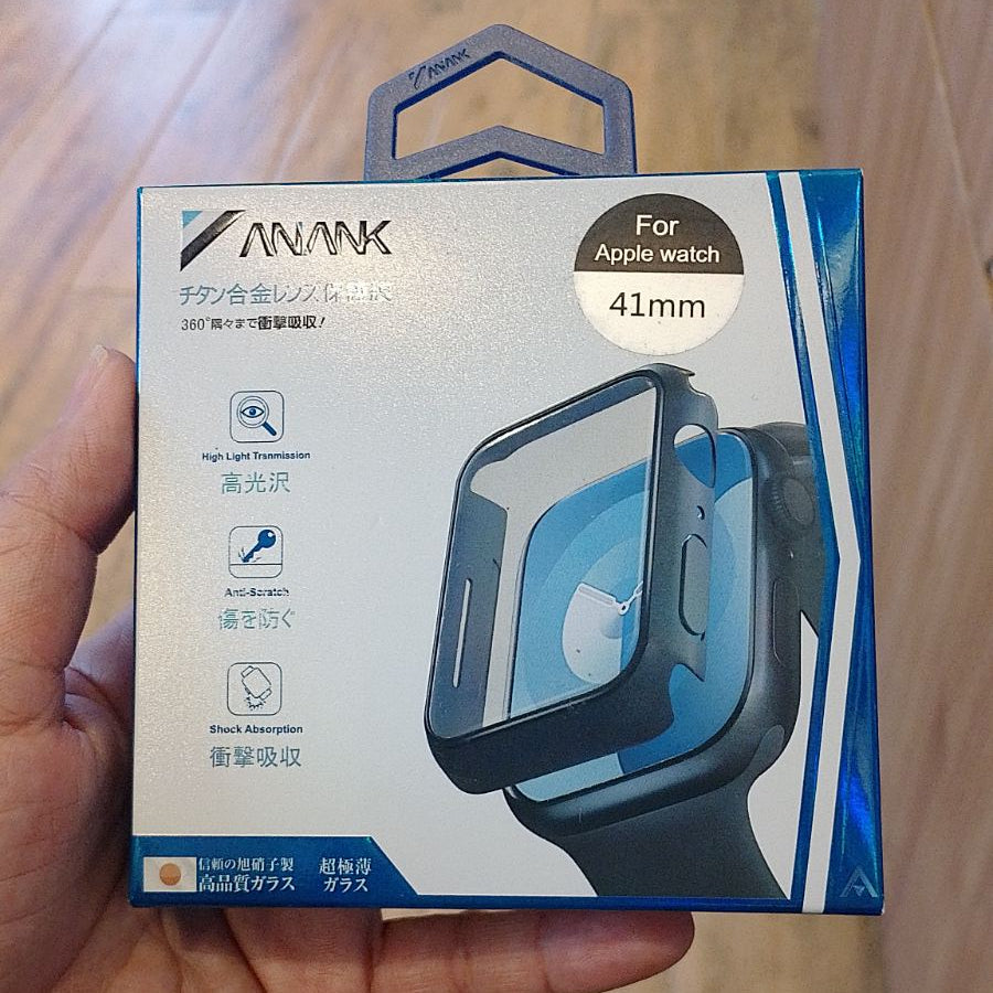 Anank 9H Curved Full Glass for Apple Watch 41MM