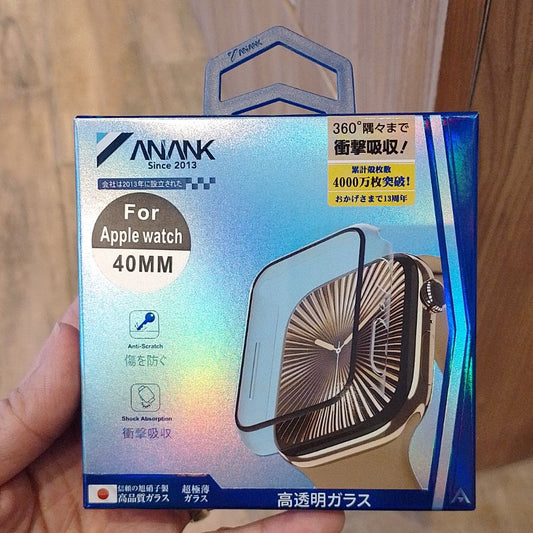 ANANK 9H CURVED FULL GLASS FOR APPLE WATCH SE 40MM