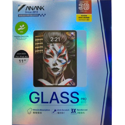 Anank 3D Glass fo iPad Air 6/ Air 7 Clear