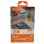 Abodos AS-CS316 25W PD PPS QC4 3-Port Adaptor Yellow