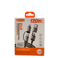 Abodos AS-DS3067 2-in-2 Fast Charging Data Cable (120CM) Black