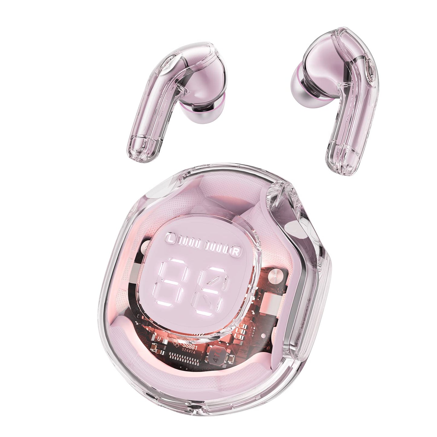 Acefast T8 Crystal Color Bluetooth Earbuds