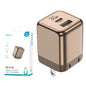 Totu HC-2-CU 30W Gan Fast Charge Adaptor Golden