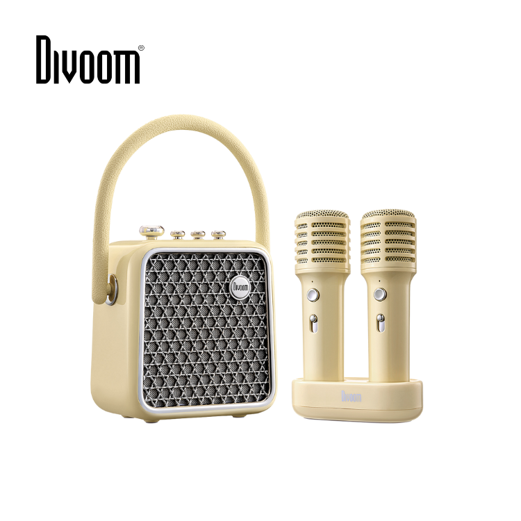 Divoom Songbird SE Portable Karaoke Speaker and Mic