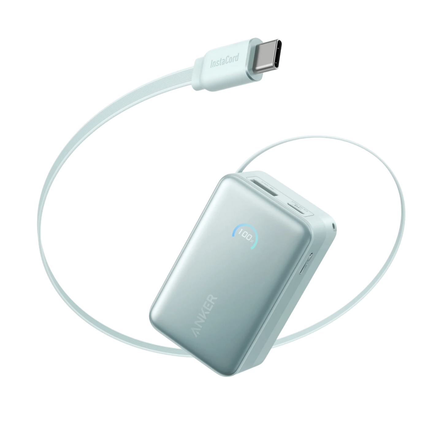 Anker Nano 10000 mAh 45W Powerbank with Built-in Cable (A1638)