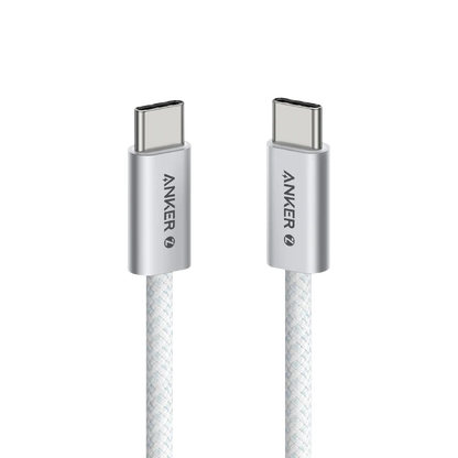Anker Zolo USB-C to USB-C Cable (3FT) (A8060) Silver