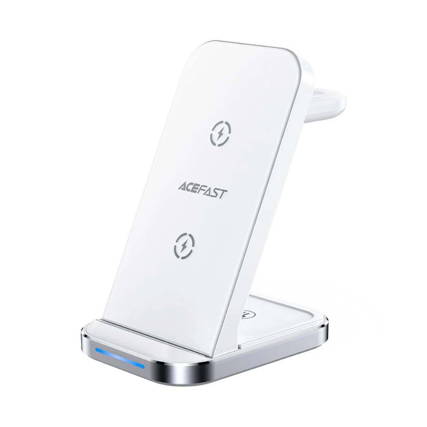 Acefast E15 Desktop 3-IN-1 Wireless Charging Stand White