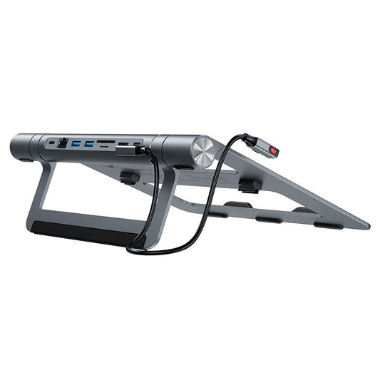 Acefast E5 USB-C Multifunctional Stand Hub for Macbook Space Gray