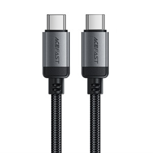 Acefast C20-03 USB-C to USB-C Aluminum Alloy Cable (1M) Black