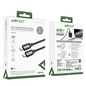 Acefast C20-03 USB-C to USB-C Aluminum Alloy Cable (1M) Black