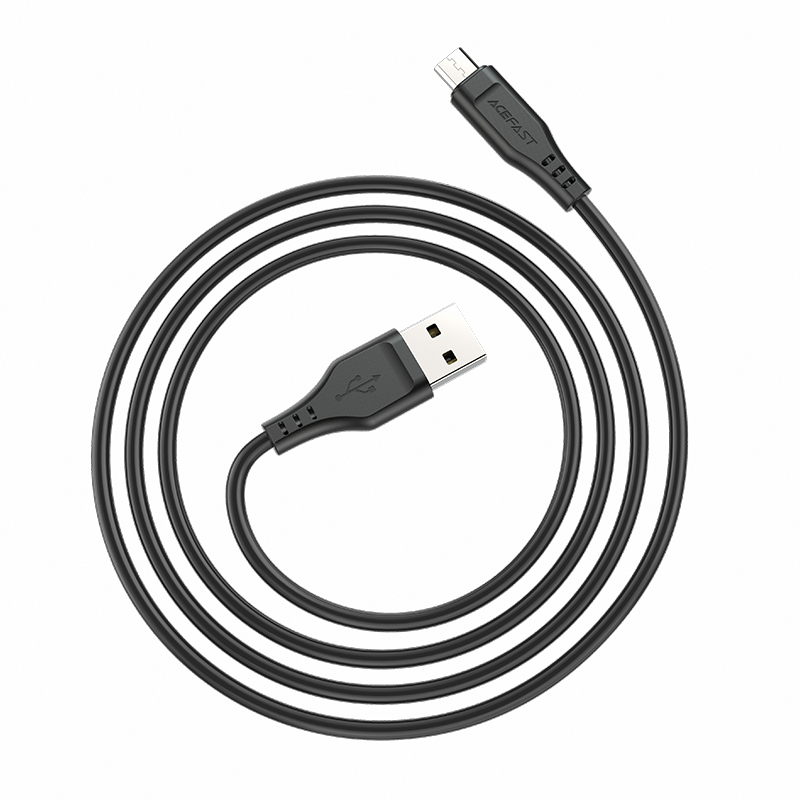 Acefast C3-09 USB-A to Micro USB TPE Cable (1.2M) White