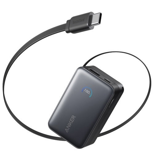 Anker Nano 10000 mAh 45W Powerbank with Built-in Cable (A1638)