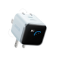 Anker 45W Nano Charger with Smart Display (A121D)
