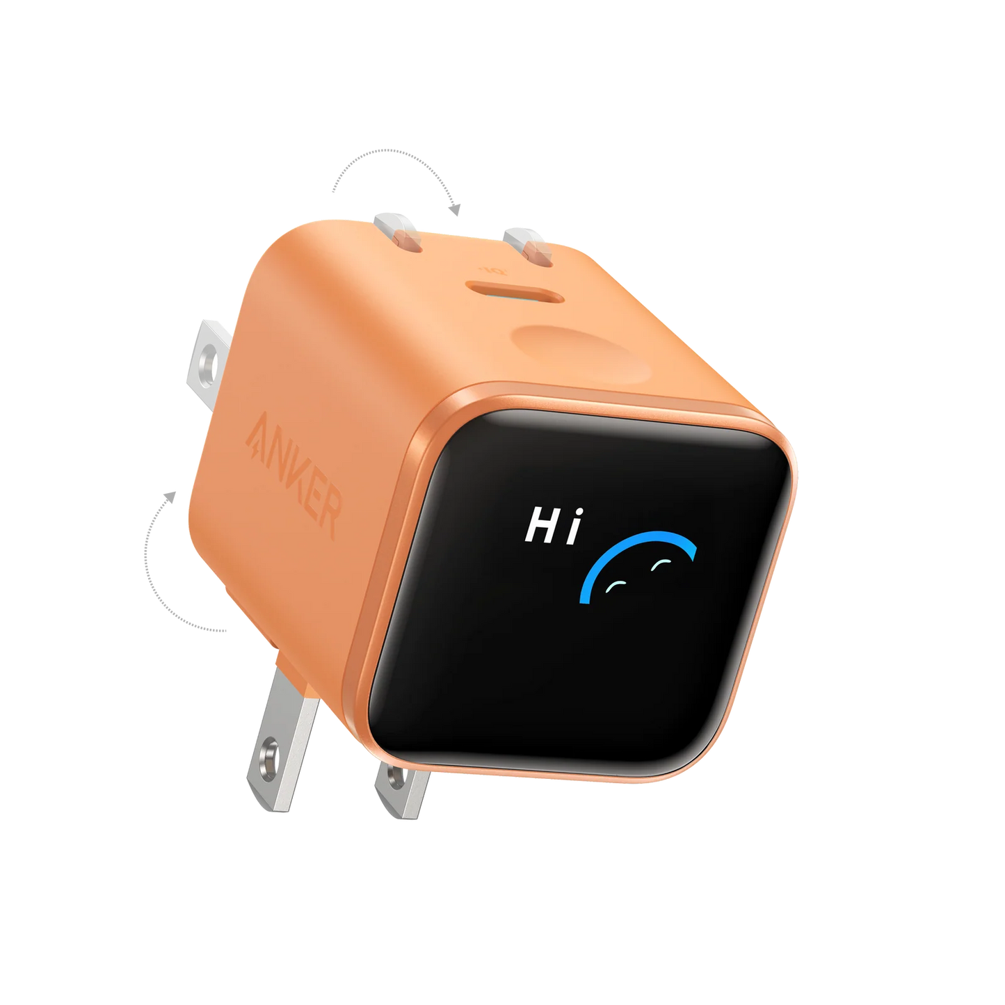 Anker 45W Nano Charger with Smart Display (A121D)