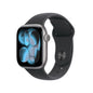 Apple Watch 11 42MM Space Gray Aluminum with Black Sport Band M/L