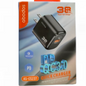 Abodos as-cs237 2-port 38w pd qc3 quick charge adaptor black