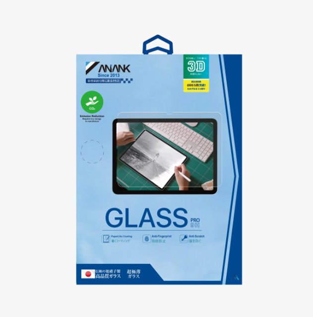 Anank 3D Paper Like Glass for Ipad Mini 6/ Mini 7 Clear