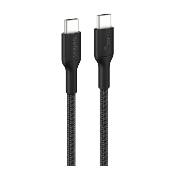 Belkin 60W BoostCharge Pro Braided USB-C to USB-C Cable (1M)