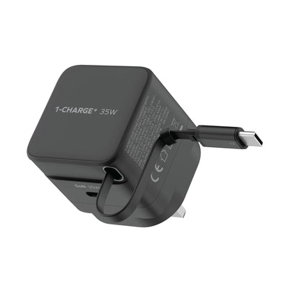 Momax 1-Charge Plus 35W Gan Charger with 1 USB-C Port (UM72CN)