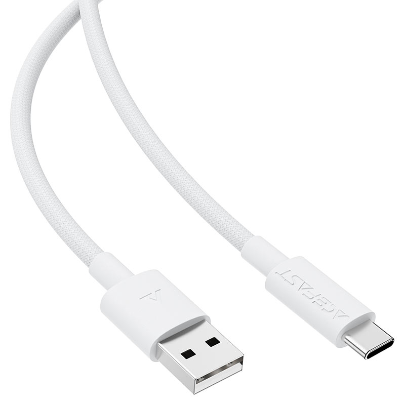 Acefast C18-04 USB-C to USB-A Cable (1.2M) White