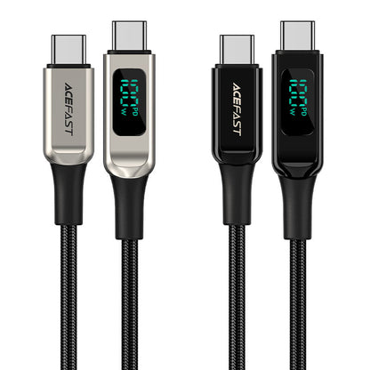 Acefast C6-03 USB-C to USB-C Digital Display Braided Cable (2M)