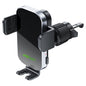 Acefast D52 wireless charging car holder with electric clamp for air vent black