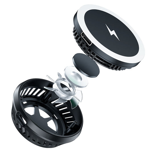 Acefast E2 Air Charge Semiconductor Cooling Wireless Charger Black