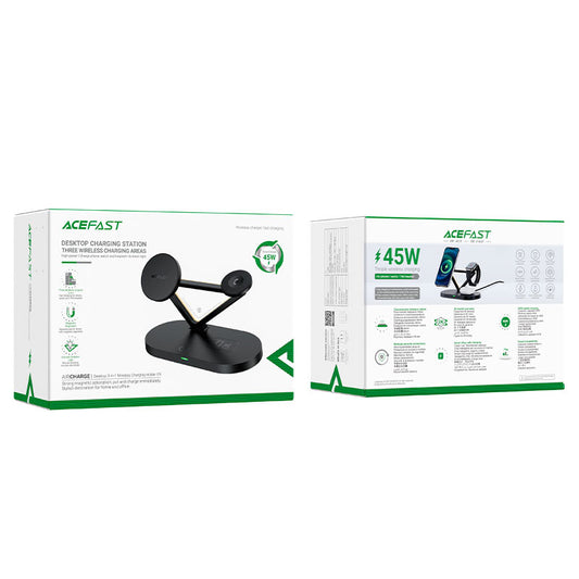 Acefast E9 Desktop 3-in-1 wireless charging holder
