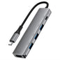 Acefast J16 5-In-1 USB-C Hub Metal Grey
