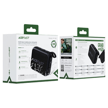 ACEFAST K4 GO PORTABLE BLUETOOTH SPEAKER BLACK