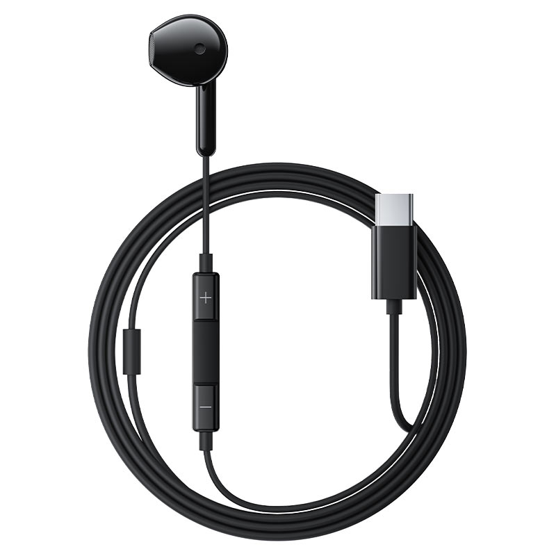 Acefast L9 USB-C Single Ear Wired Earphone with Mic Black