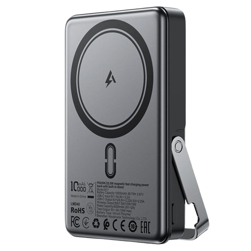 Acefast M17 10000 mAh PD20W/22.5W Magnetic Wireless Powerbank with Built-in Stand
