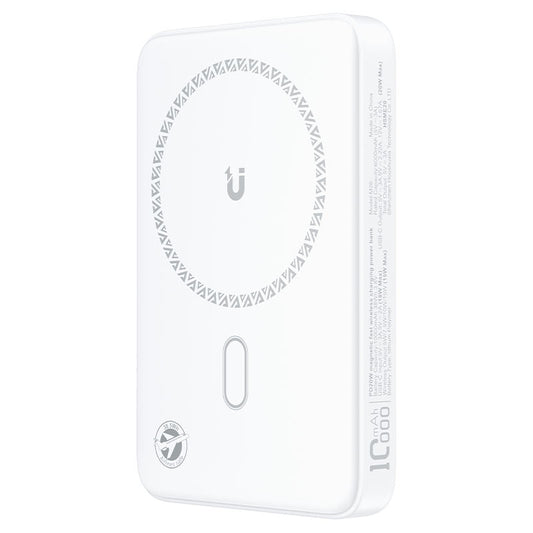 Acefast M26 PD20W 10000 mAh Magnetic Fast Wireless Charging Powerbank White