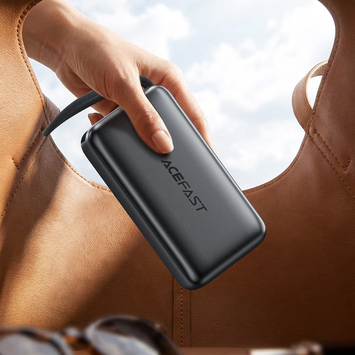 Acefast M34 PD45W 20000 mAh Powerbank with Built-in-Cable