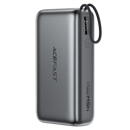 Acefast M34 PD45W 20000 mAh Powerbank with Built-in-Cable